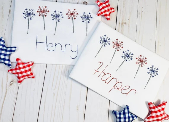 4th of July shirt | kids 4th of July shirt | kids sparkler shirt | Etsy (US)