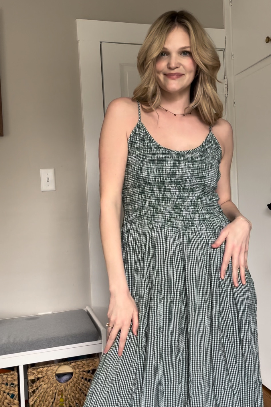 LOVE this dress. Very flattering and comfy! 

Wearing size small. 

#LTKfamily #LTKbaby #LTKbump