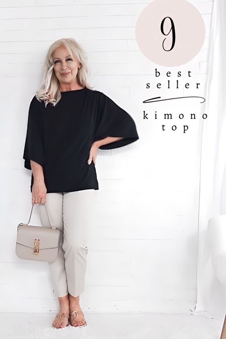 This wrinkle free kimono travel blouse was my #9 best seller last week. It’s not on sale yet, but I will keep an eye out for sales on it this week!

#LTKSeasonal #LTKOver40