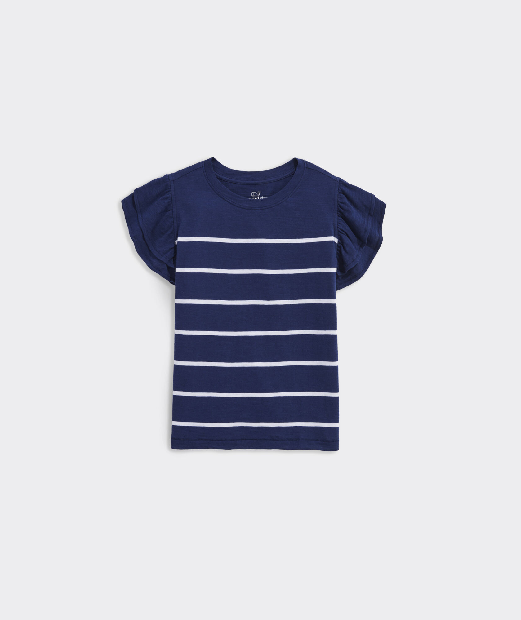 Girls' Striped Flutter-Sleeve Surftee™ | vineyard vines