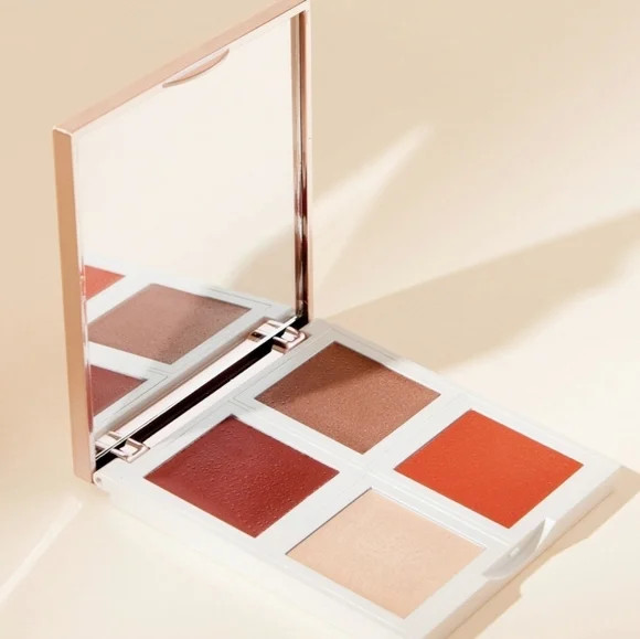 JOSIE MARAN VIBRANCY ARGAN OIL FRESH FACE PAINT PALETTE - 4 x 3g Net Wt. | 0.106 oz. | Walmart (US)