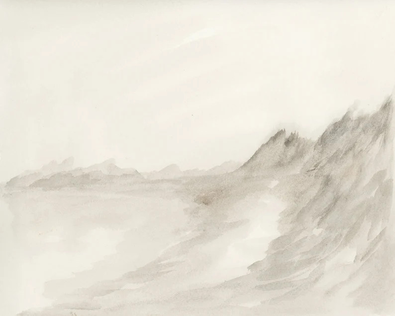 Malibu Beach Art, Coastal Art Print, Coastal Wall Art, Beach Art, Neutral Beach Print, Coastal De... | Etsy (US)