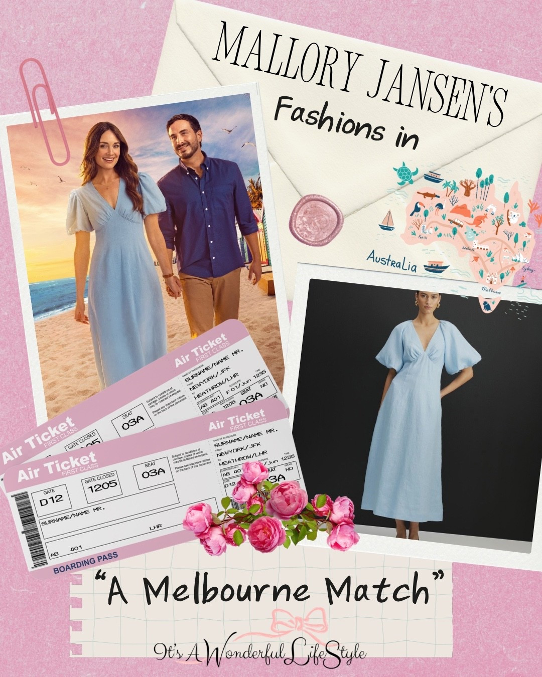 Get Mallory Jansen’s dreamy blue dress seen in “A Melbourne Match"

#LTKootd #LTKdayinmylife