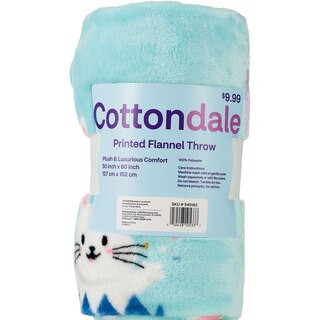 Cottondale Bunny & Egg Throw Blanket, 50 x 60 in | CVS Health