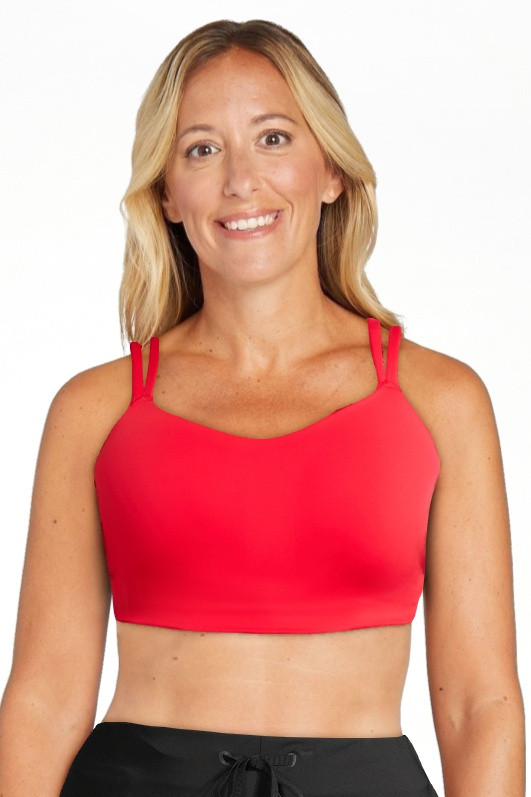 Avia Strappy Sports Bra for Women, Medium Support, S-3XL | Walmart (US)