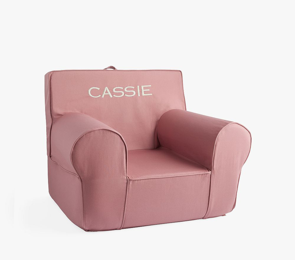 Kids Anywhere Chair(R), Pink Berry Twill | Pottery Barn Kids