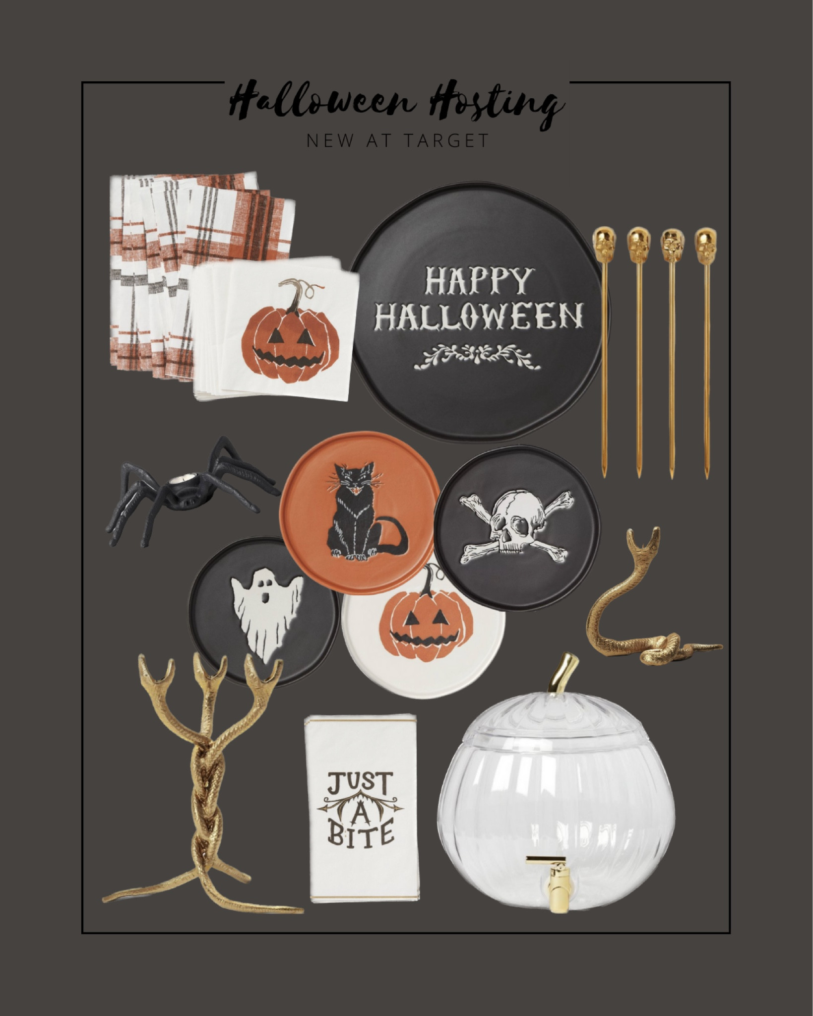 Who’s hosting a halloween party?! Cutest finds at target! 

Spooky season, table decor, home decor, skeleton, skull, pumpkin, fall

#LTKparties #LTKSeasonal #LTKHalloween