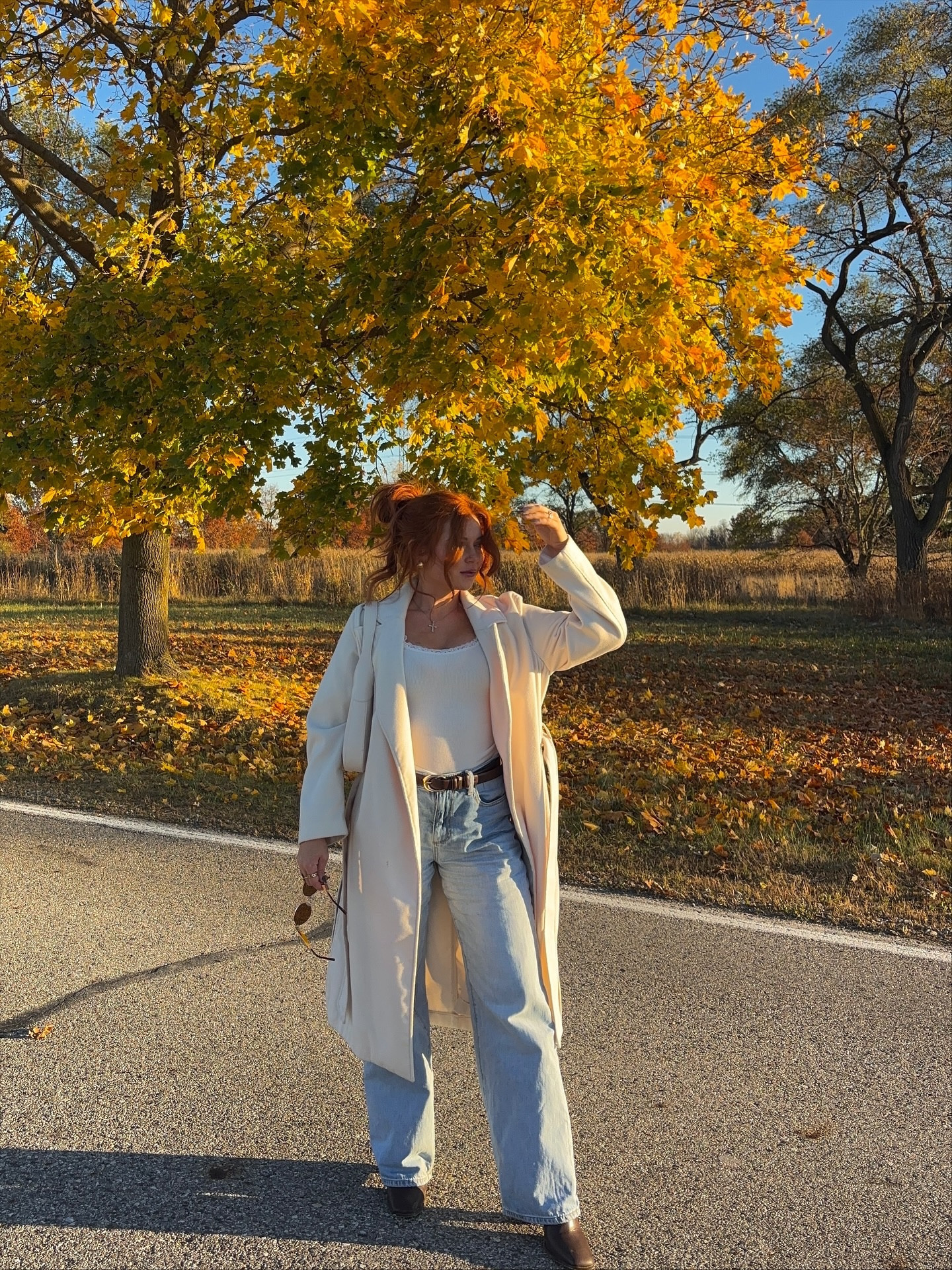 I love sunny fall days!!! 💛💛💛 jacket is a XS 

#LTKStyleTip #LTKCyberWeek #LTKHoliday