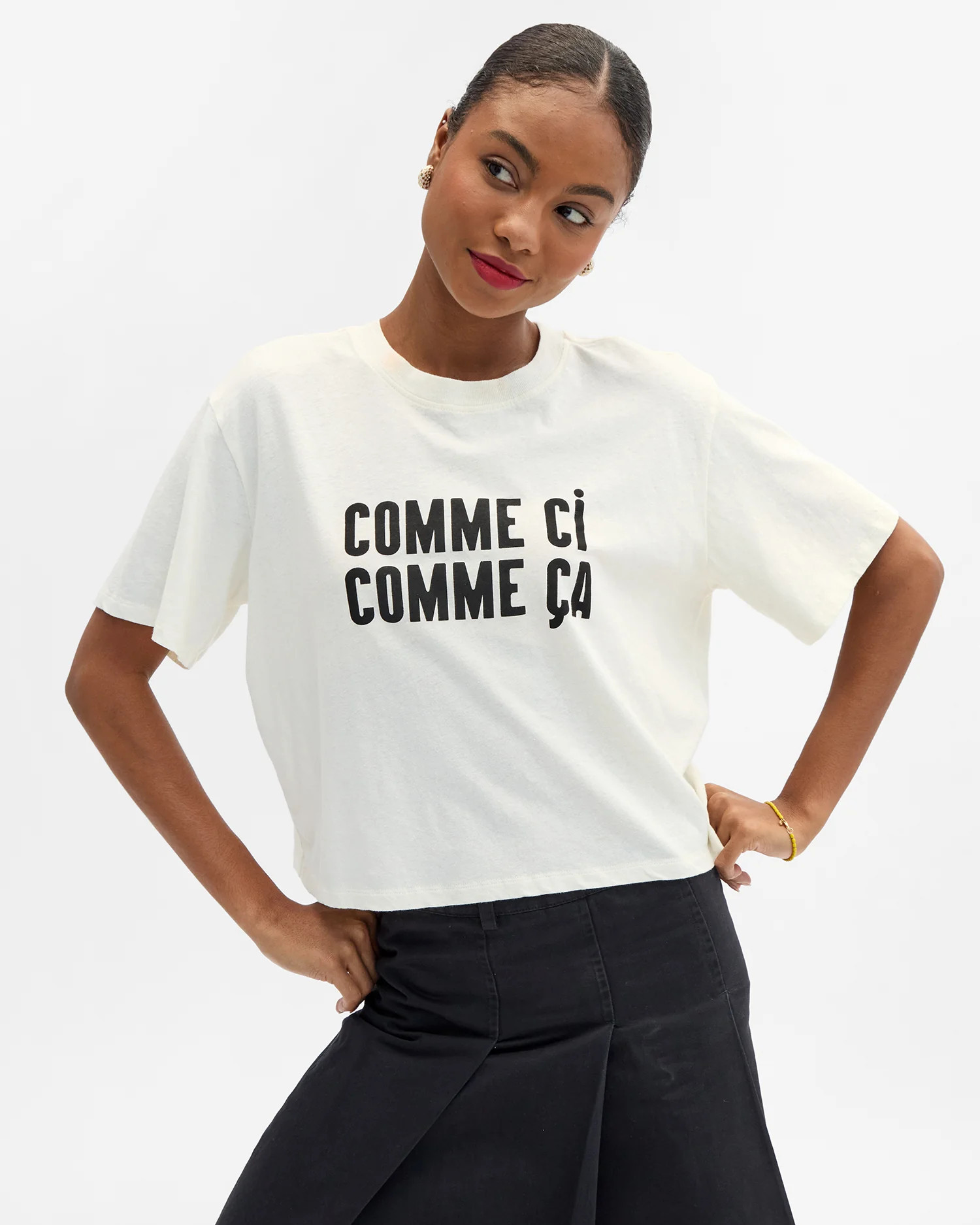 Le Carr\u00e9 Tee | Clare V.