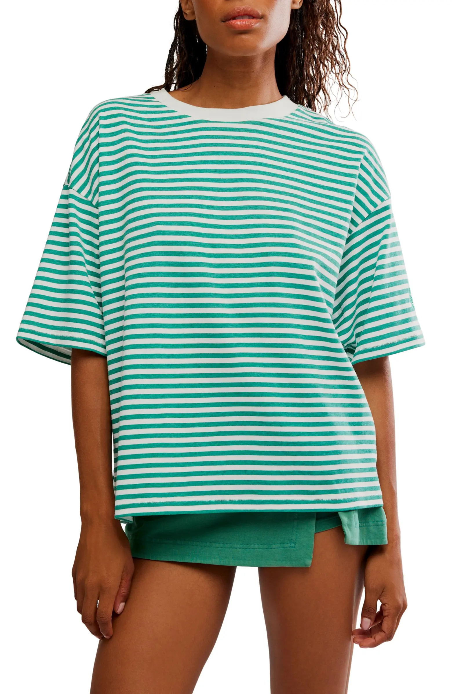 Stripe Relaxed Fit Cotton T-Shirt | Nordstrom