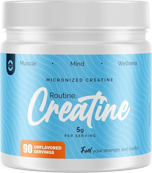 ROUTINE Creatine – Micronized Creatine Monohydrate Powder, Unflavored, Strength & Muscle Suppor... | Amazon (US)