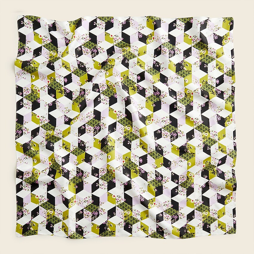 Oversized silk bandana | J. Crew US
