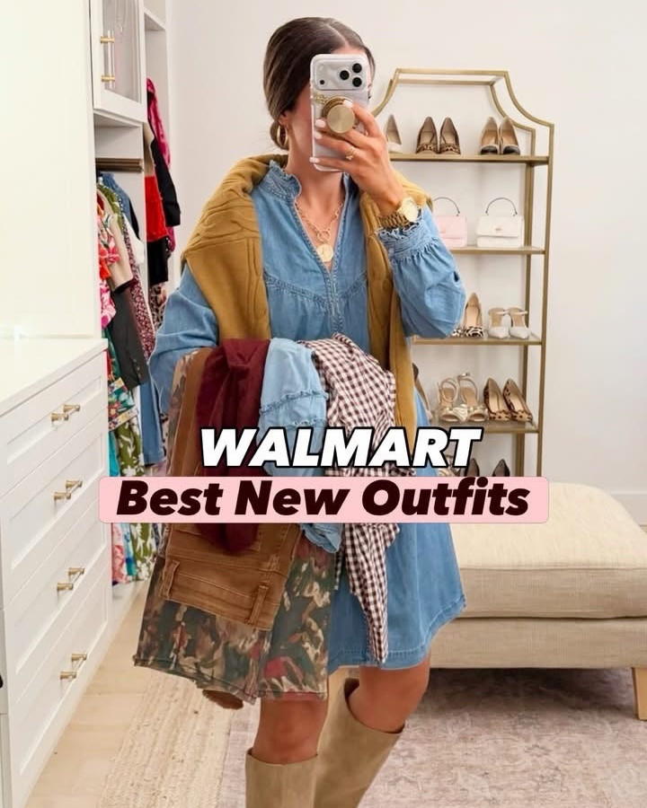 Time for a new @walmartstyle roundup! Comment OUTFIT LINKS to shop it all! 🌟 Almost everything shown comes in additional colors and prints too! 🛍️ 

#walmart #walmartstyle #affordablefashion