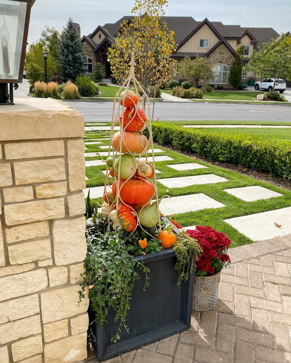 Today I’m sharing my Fall Porch Decor – How to Make Planter Box Pumpkin Obelisk Towers. Info on my blog! Sharing similar sources to recreate:

#LTKHoliday #LTKHalloween #LTKSeasonal