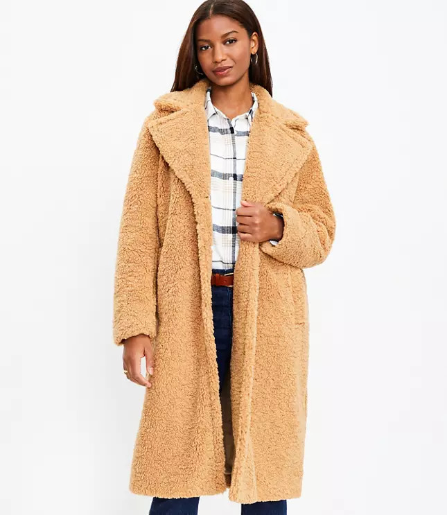Sherpa Coat | LOFT