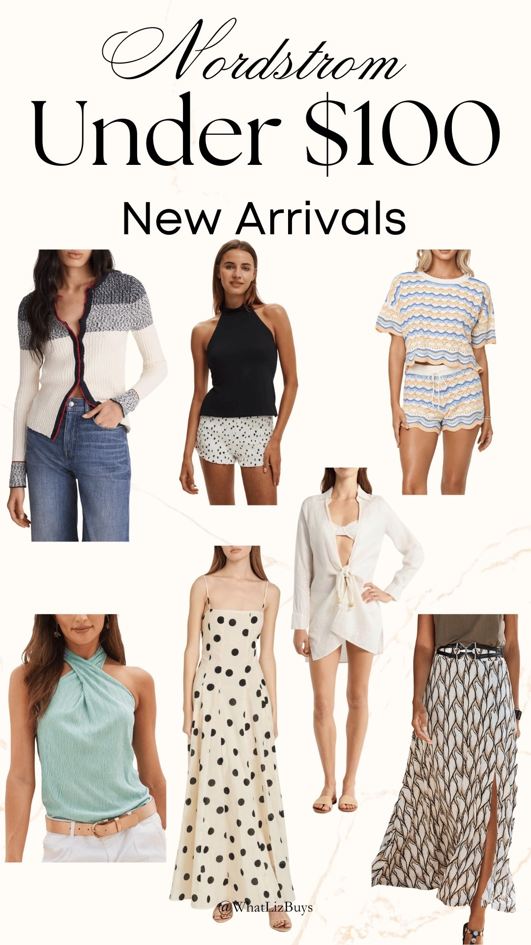 So many cute new drops under $100 at Nordstrom!! 