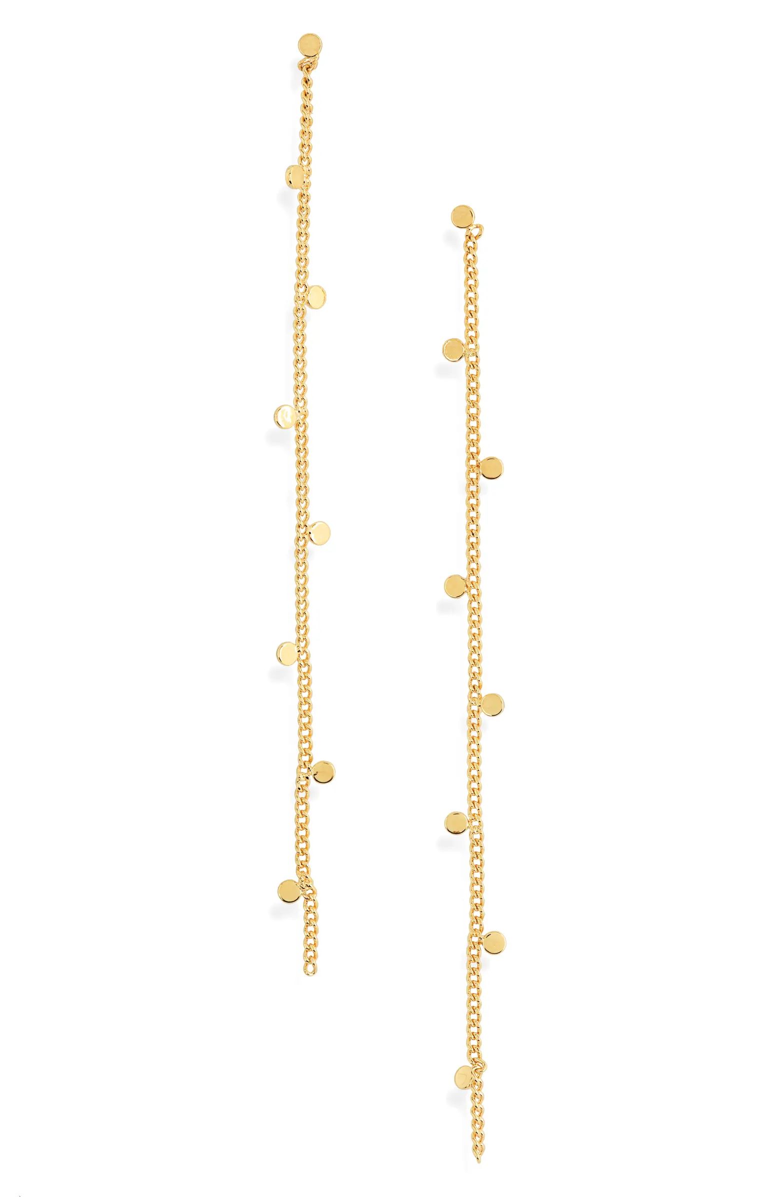Demi Fine Dot Chain Linear Drop Earrings | Nordstrom