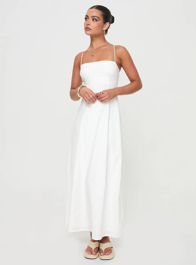 Brightwell Maxi Dress White | Princess Polly US