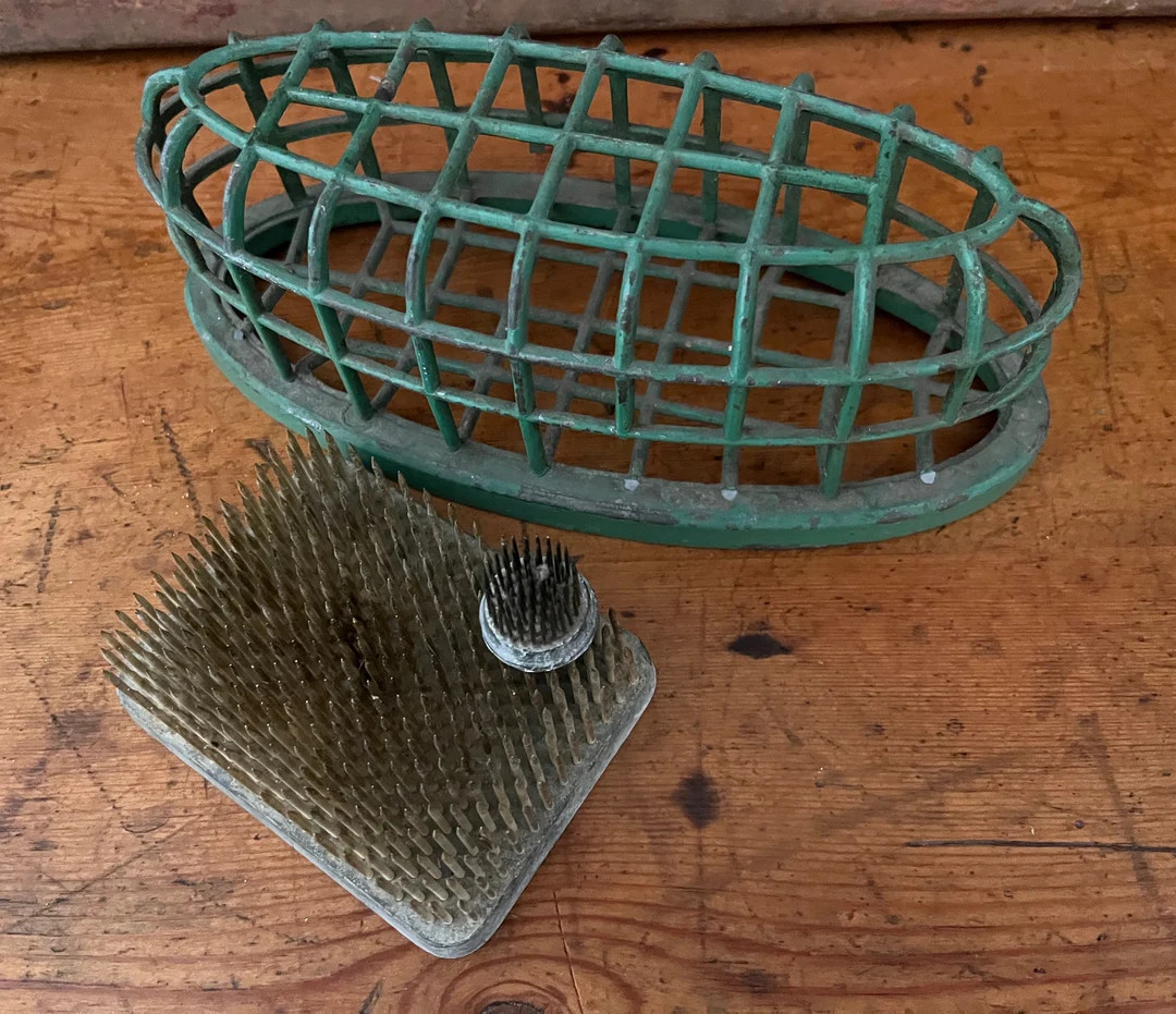 Set of 3 Vintage Flower Frogs | Etsy (US)