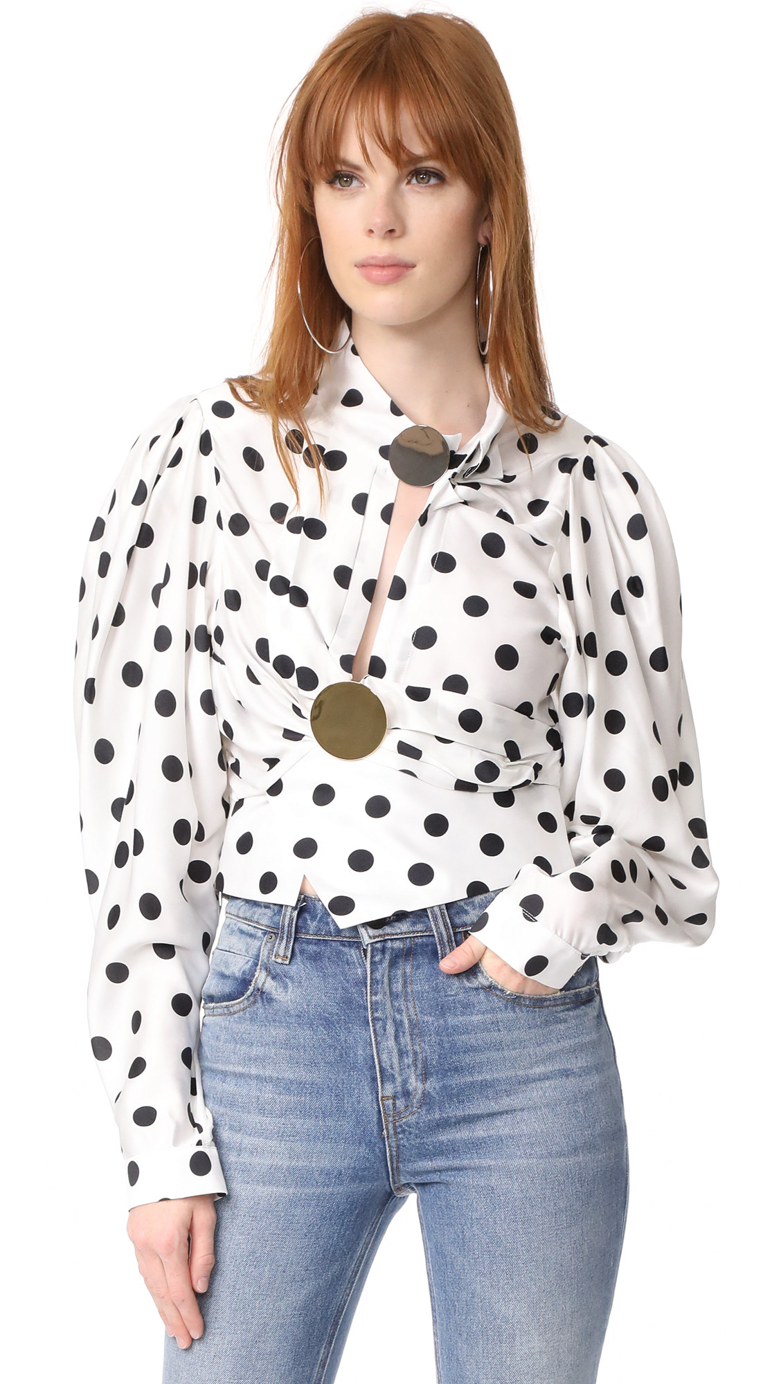 Dot Blouse | Shopbop