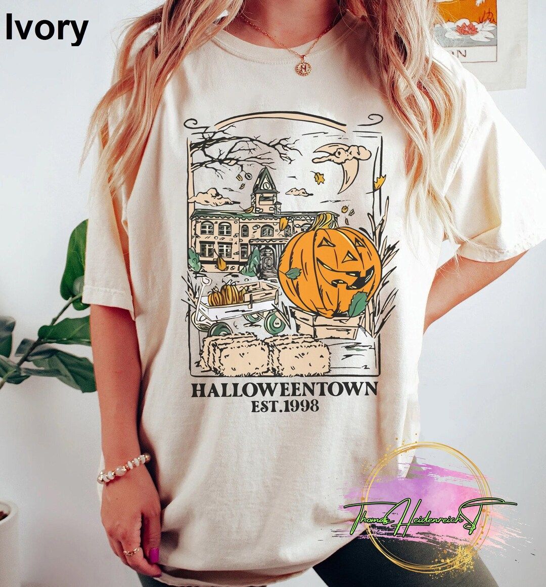 Halloweentown University Shirt, Halloweentown Comfort Colors Shirt, Halloweentown 1998 Shirt, Spo... | Etsy (US)