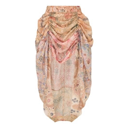 Rebellion Draped Midi Skirt | ZIMMERMANN (US, CA, EU, MENA)