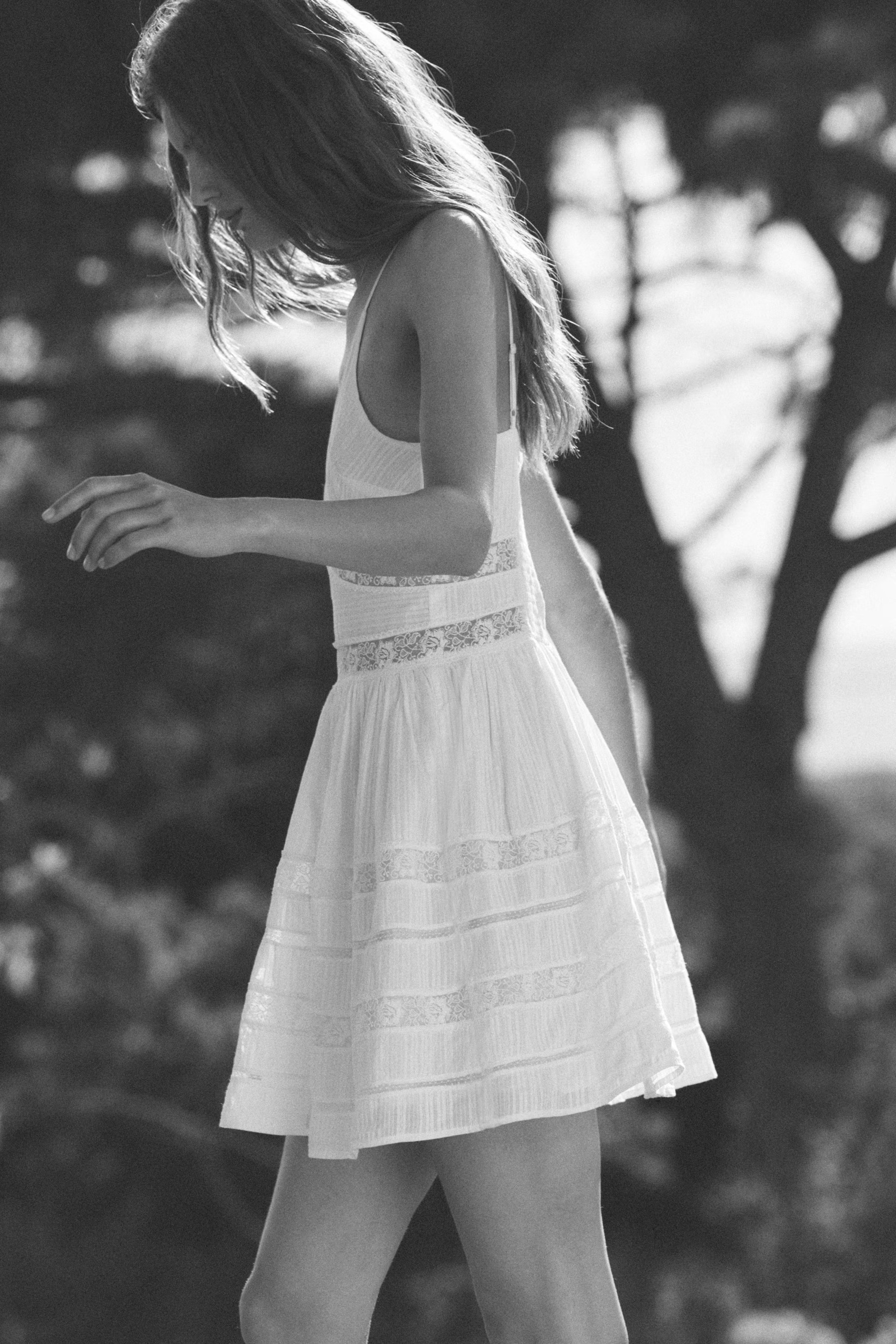 Lace-inset cotton dress | H&M (UK, MY, IN, SG, PH, TW, HK)