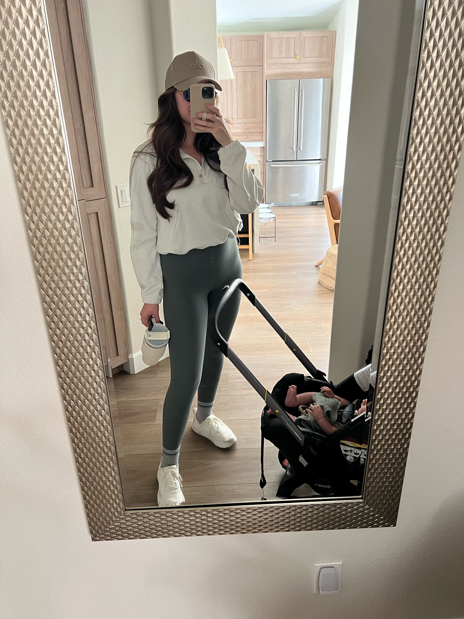 In true size 6 on leggings
Went up 1 size in pullover (size 10)

#LTKstyletip #LTKfitness #LTKfindsunder100