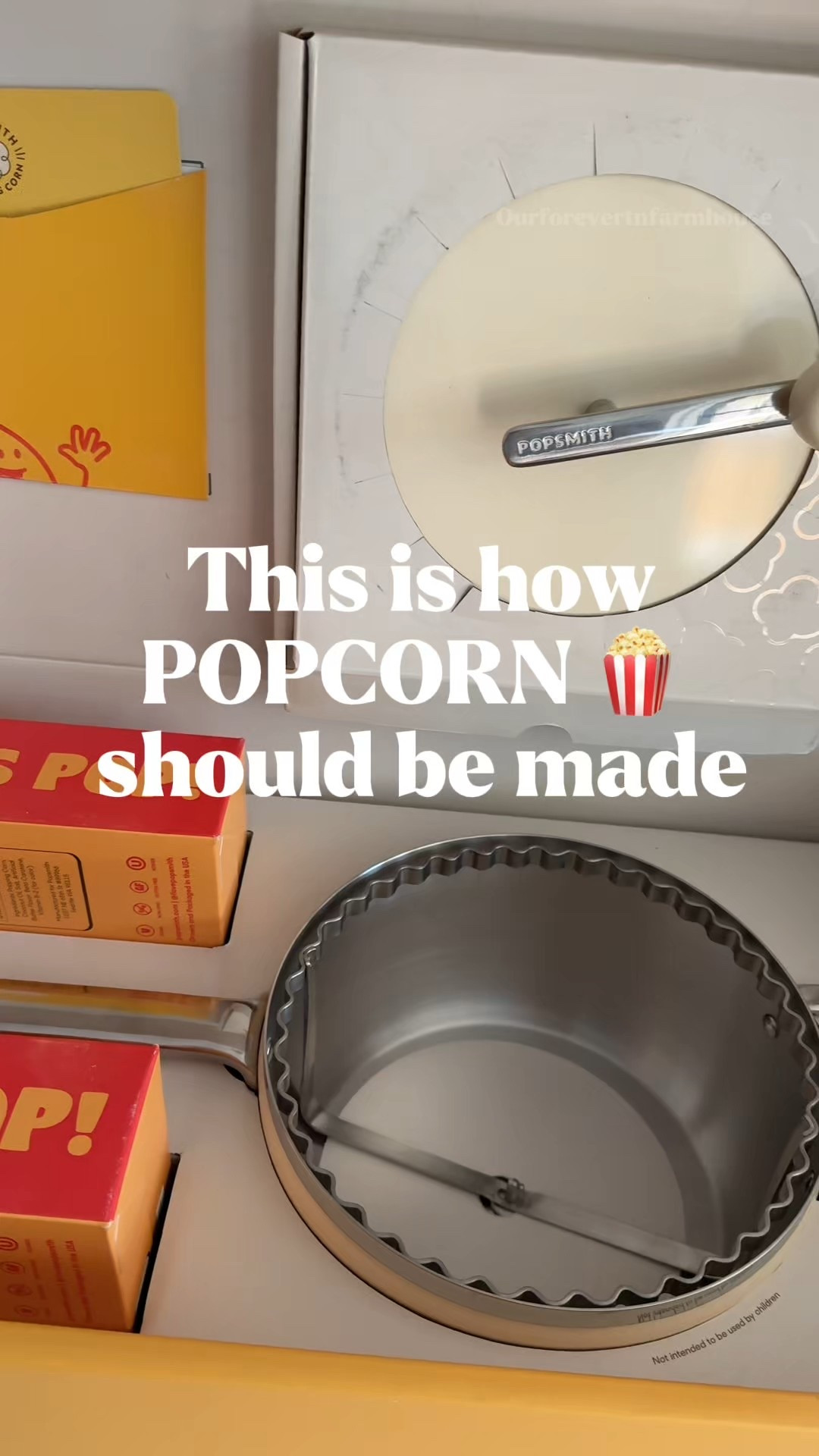 We may have officially solved my son's constant popcorn cravings! #ad 

There's something about making popcorn on the stove that turns it into an experience, not just a snack. The popping, the smell filling the kitchen, the first bite straight from the pan and a very enthusiastic seal of approval.

I also love that it's designed to live on the stove and actually look good in a modern kitchen. Made from stainless steel, easy to clean, and using clean, simple ingredients that taste nothing like microwave popcorn. It's quickly become our go-to for movie nights and cozy evenings at home. 
@ilovepopsmith #ilovepopsmith

@Popsmith 

#LTKfoodie #LTKHome #LTKmomlife