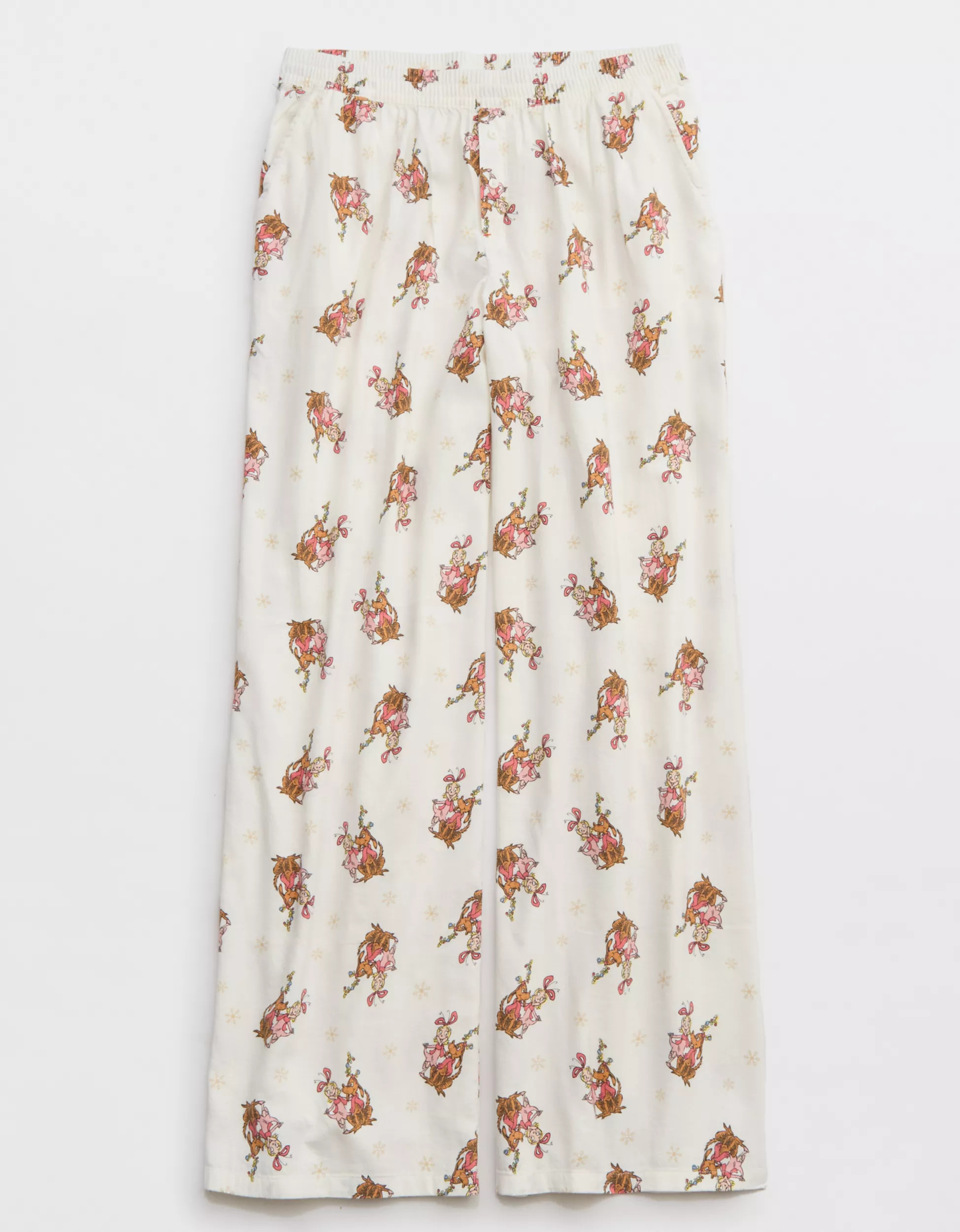 Aerie Cindy Lou Off-Duty Flannel Trouser PJ | Aerie