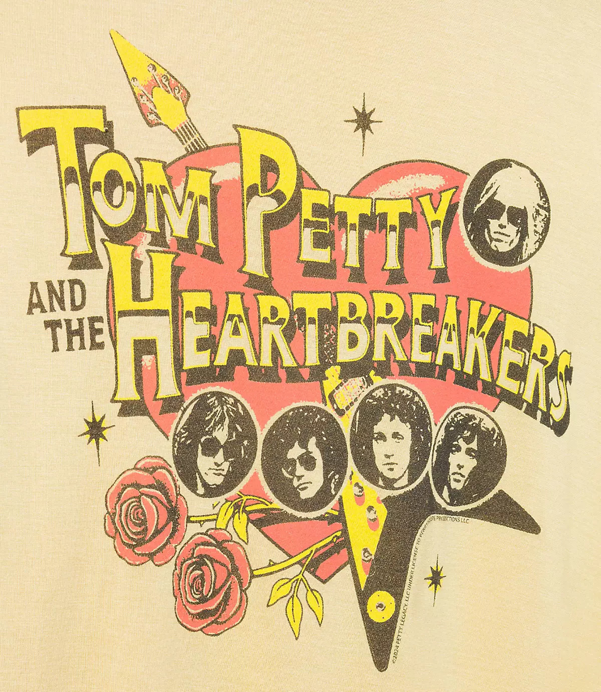 Junk Food Tom Petty And The Heartbreakers Vintage Tissue Tee | LOFT