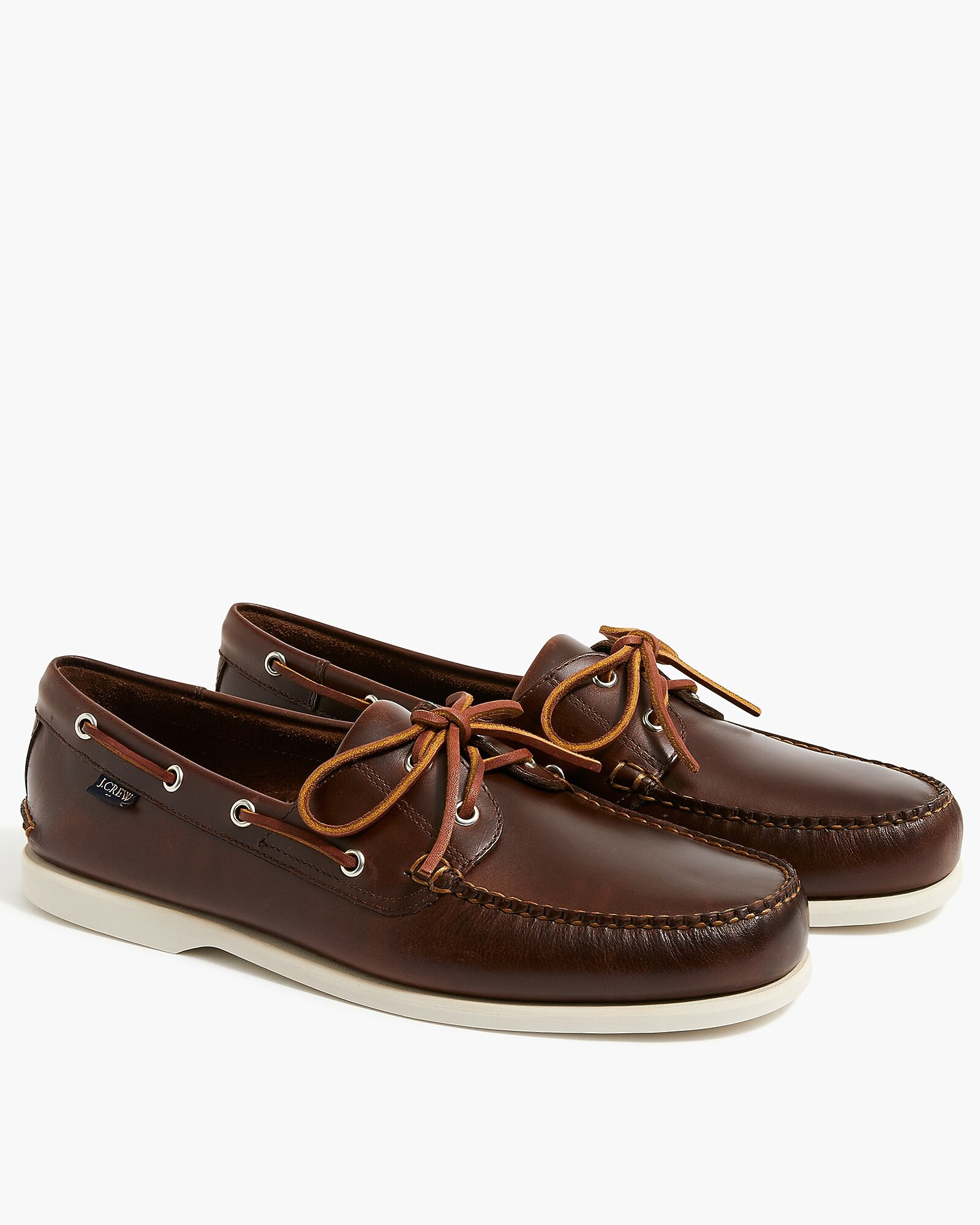 Leather boat shoes | J.Crew Factory