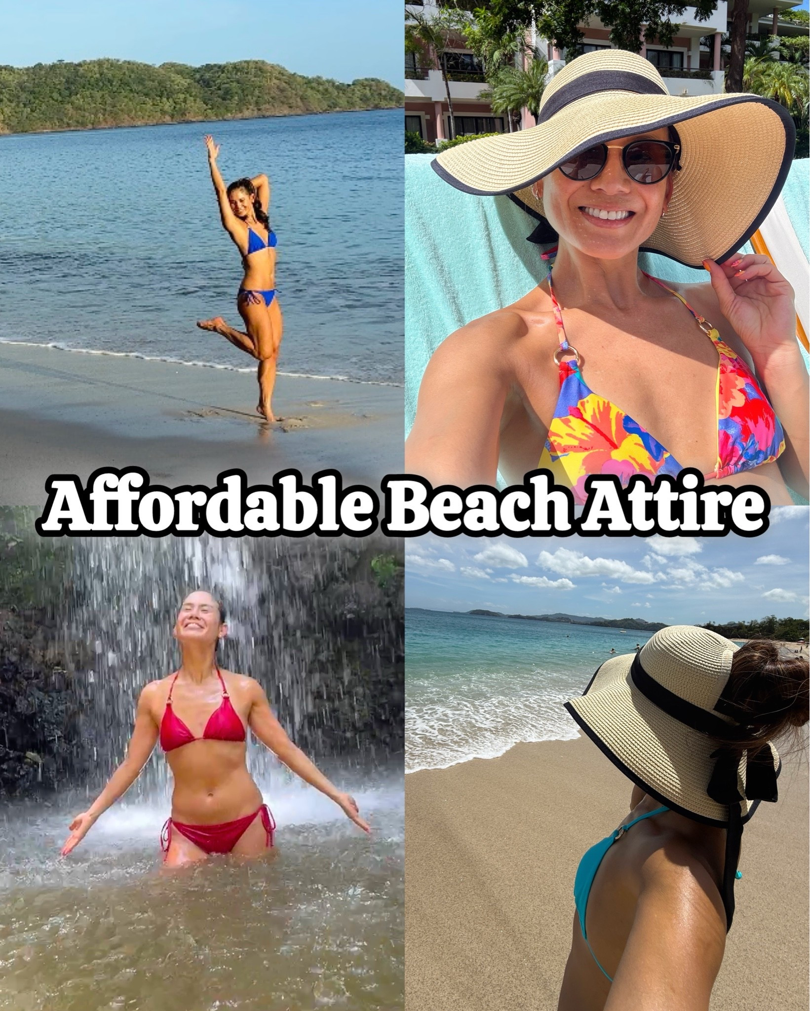 Affordable beach swimsuits and gear from Amazon 👙☀️🏝️
I have this bikini in almost every color and style!

#LTKTravel #LTKSwim #LTKmomlife
