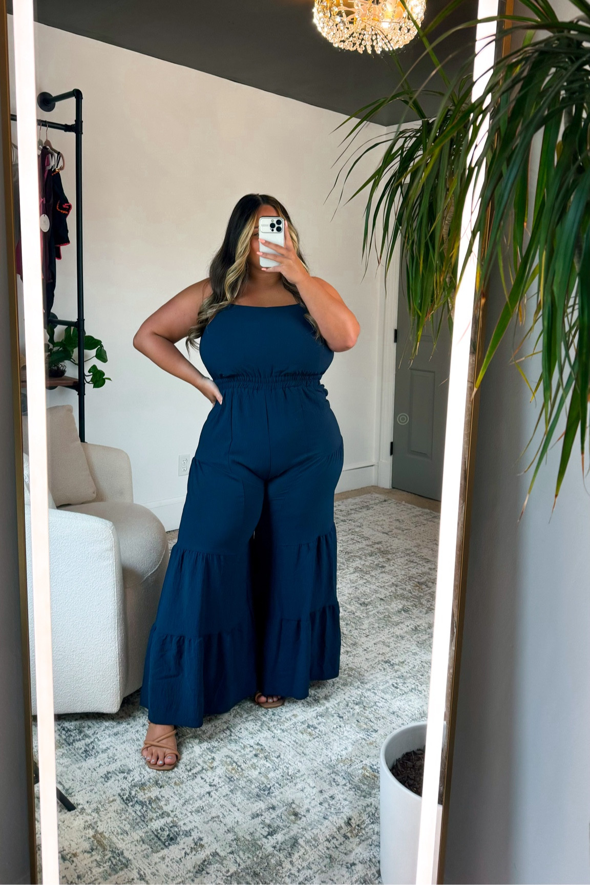 Size 14 / curvy / midsize 

Casual jumpsuit 

Size XL 

#jumpsuit #elevatedcasual #casualoutfits #fallstyle #easyoutfits #affordablestyle #outfitinspo 

#LTKFindsUnder50 #LTKStyleTip #LTKMidsize