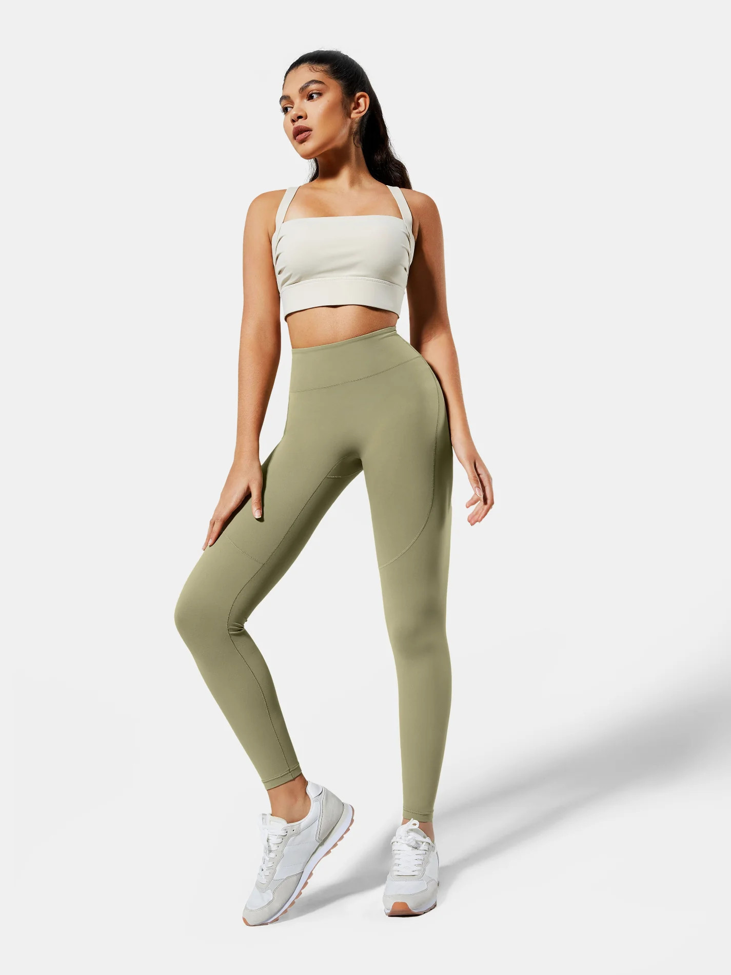 Beyond Nude Everyday Leggings - Moss Green / S | Fanka INT