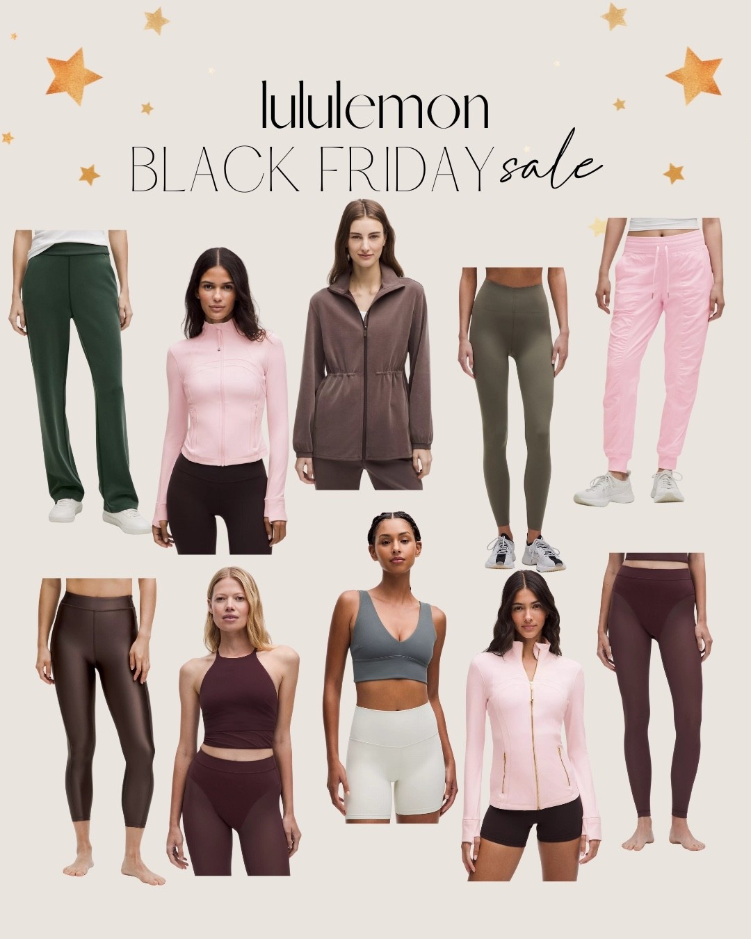 Lululemon Black Friday sale 🙌🏻🙌🏻

Active work, workout clothes, leisure wear, joggers, leggings, sports bra, jacket


#LTKActive #LTKCyberWeek #LTKSaleAlert
