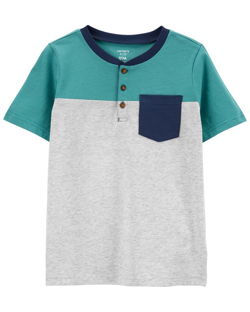 Colorblock Pocket Henley | Carter's