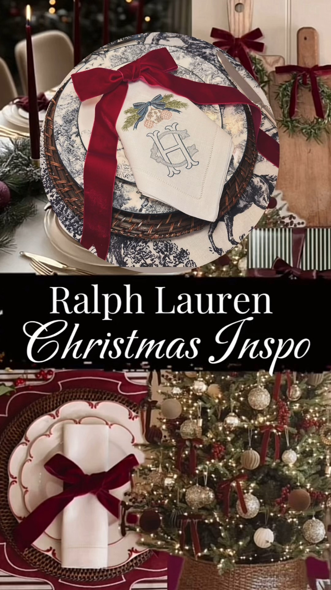 The perfect tableware pieces for a traditional Christmas 

#LTKHome #LTKSeasonal #LTKParties