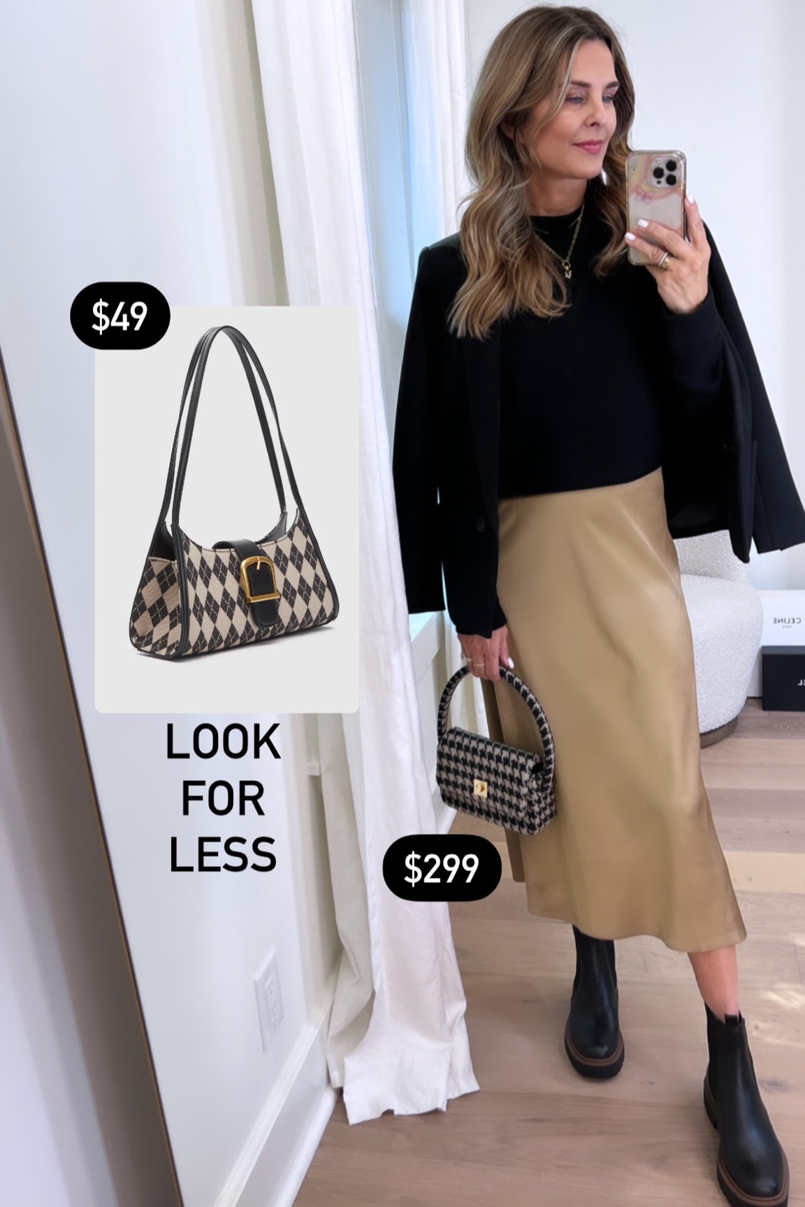 Anine Bing bag Look for less


#LTKworkwear #LTKstyletip #LTKunder50