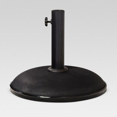 Concrete Umbrella Base Black - Threshold™ | Target
