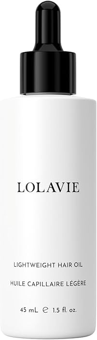 LolaVie Lightweight Hair Oil - 1.5 oz - Delivers Weightless Shine, Reduces Frizz & Smooths Split ... | Amazon (US)