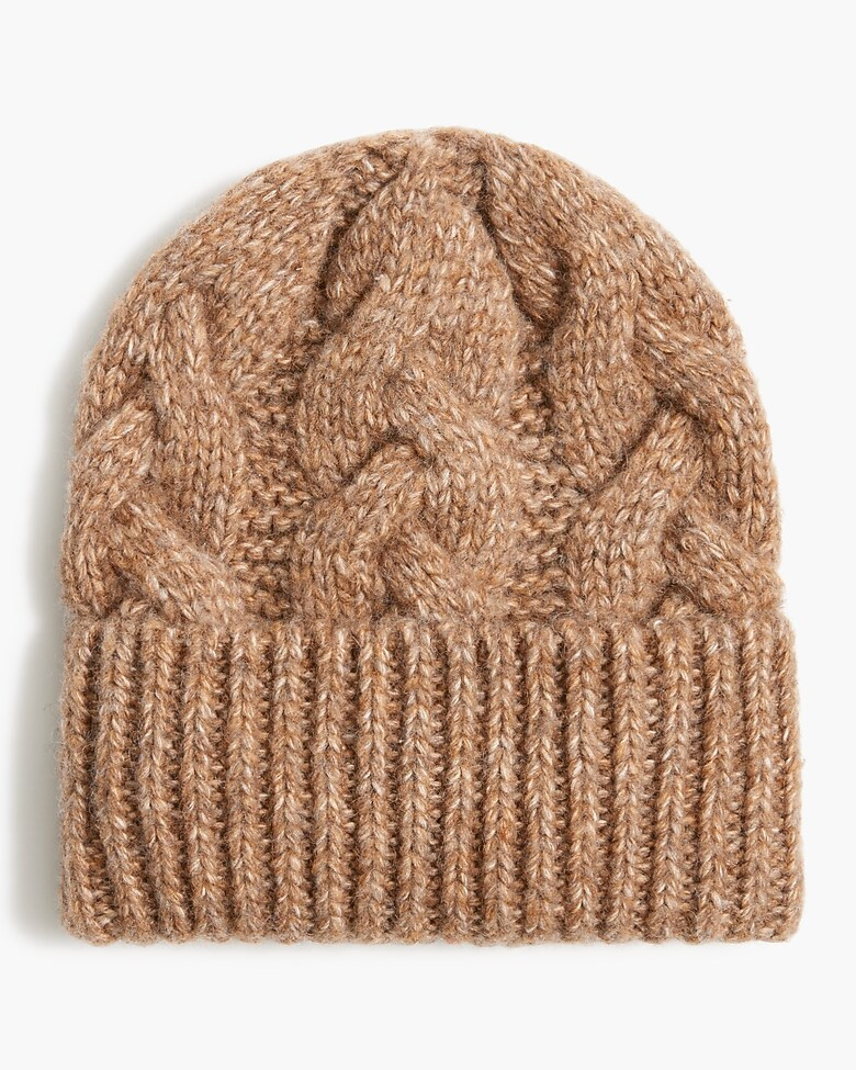 Cable-knit hat | J.Crew Factory