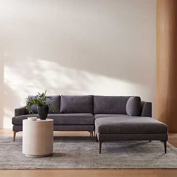 Andes 3-Piece Chaise Sectional | West Elm (US)