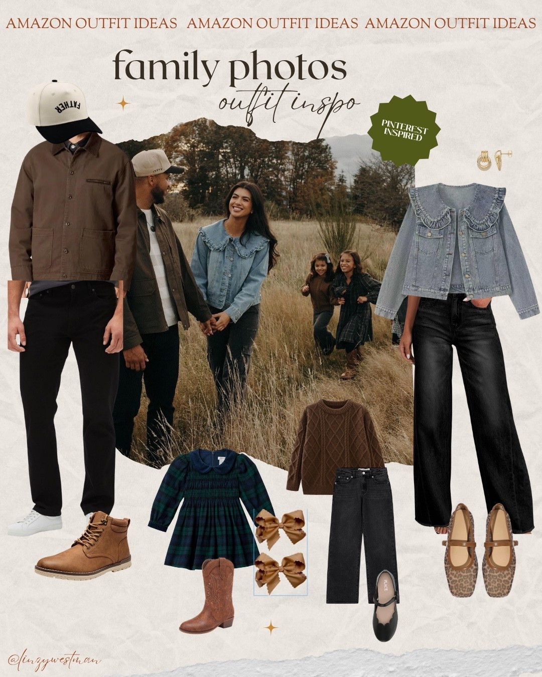 Family photos are best done in these cozy and stylish outfits! Check out the details. 🤎

#LTKootd #LTKSeasonal