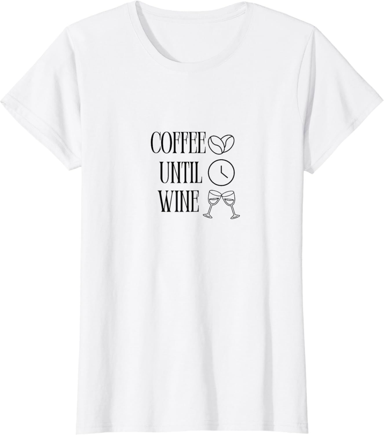 Coffee Until Wine T-Shirt | Amazon (US)