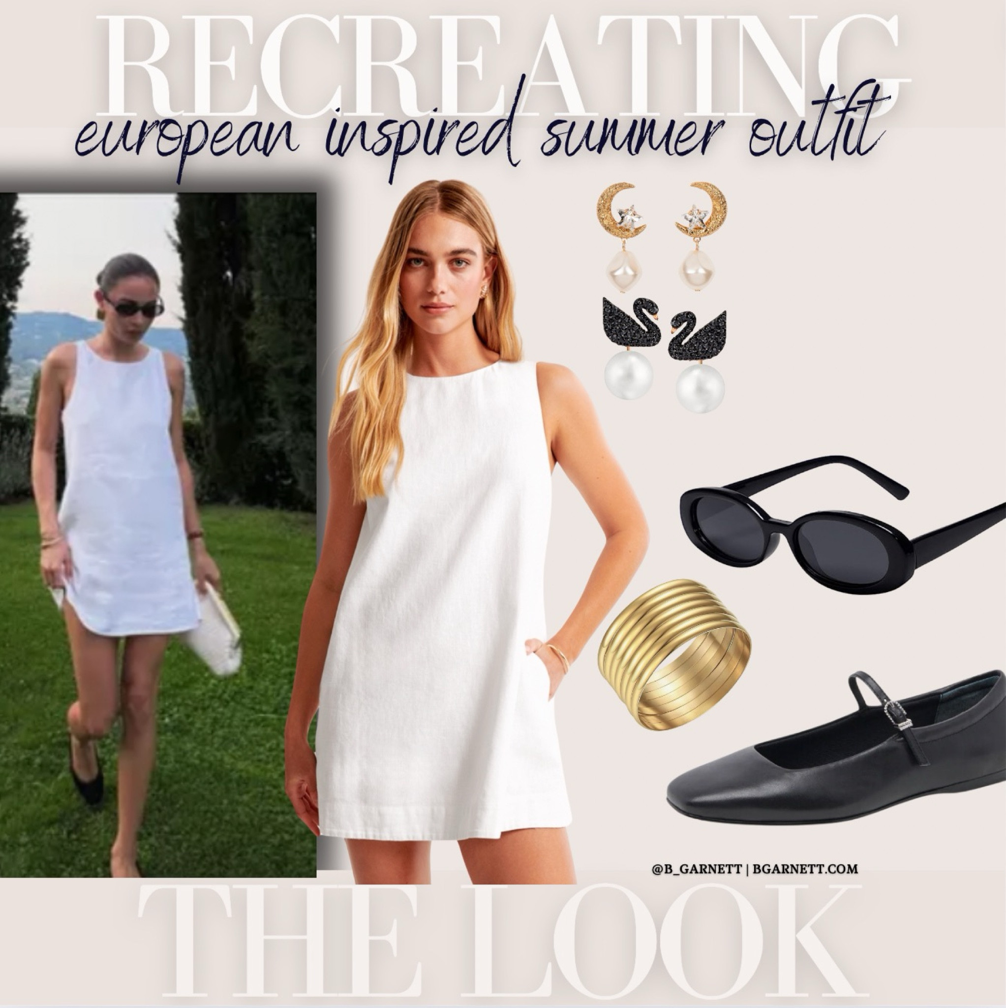 Recreating the look 

Summer outfit | linen dress | summer dress | white dress | Mary Jane’s | ballet flats 

#LTKStyleTip #LTKShoeCrush #LTKFindsUnder50