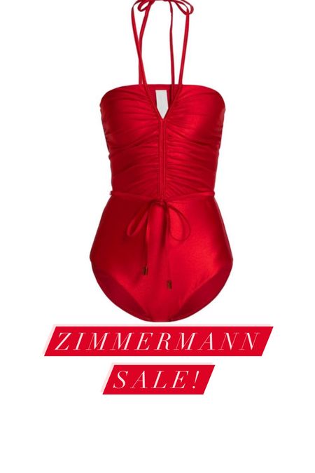 Zimmerman swimsuits on sale. I wear a size 3 in zimmermann
Check out others in my posts 
Saks sale
Saks swim
Zimmerman swimsuit
Zimmermann sale
One piece swimsuit
Red swimsuit
Red one piece swimsuit  
Italy vacation
Europe vacation 
White lotus 

#LTKtravel #LTKswim #LTKsalealert