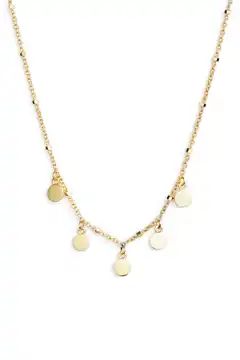 Mirror Charm Short Necklace | Nordstrom
