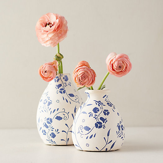 Floral Ceramic Bud Vase | Terrain