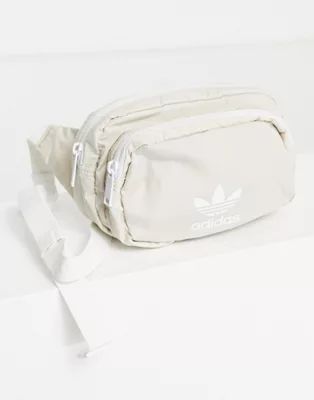 adidas Originals logo fanny pack in off-white | ASOS (Global)